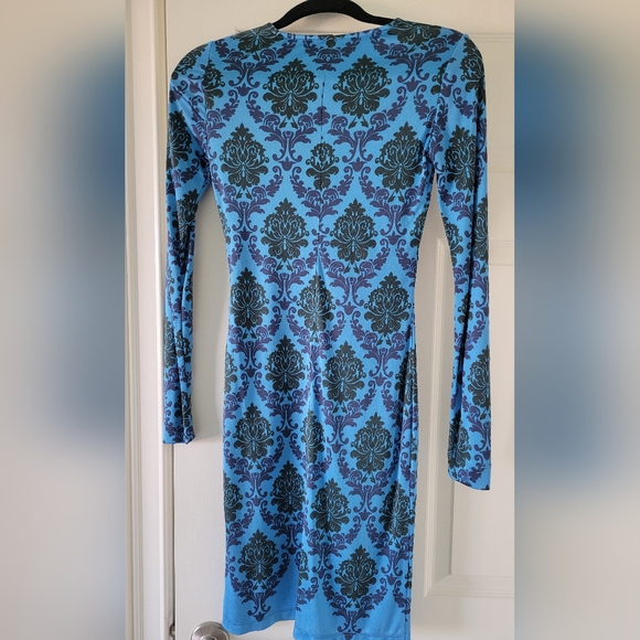 Mary Katrantzou Shift Dress, XS, Blue - Picture 3 of 5